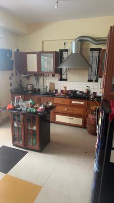 Kitchen Image of 1150 Sq.ft 3 BHK Apartment / Flat for sale in Sowparnika Skanda, K R Puram Bengaluru for Rs. 8700000
