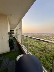 Balcony Image of 3050 Sq.ft 4.5 BHK Apartment / Flat for rent in DLF One Midtown, Karampura New Delhi for Rs. 189000