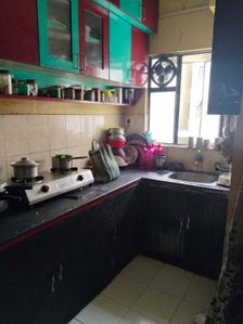 Kitchen Image of 549 Sq.ft 2 BHK Apartment / Flat for rent in Hiland Greens, Maheshtala Kolkata for Rs. 16000