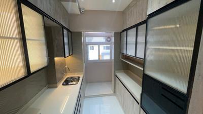 Kitchen Image of 721 Sq.ft 2 BHK Apartment / Flat for sale in Raunak Unnathi Woods Supreme, Hiranandani Estate Thane for Rs. 12500000