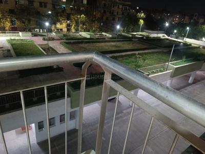 Balcony Image of 1500 Sq.ft 2 BHK Apartment / Flat for rent in DDA Flats, Bakkarwala New Delhi for Rs. 20000