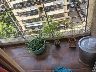 Balcony Image of 675 Sq.ft 1 BHK Apartment / Flat for sale in Sadguru Sky Heights, Nalasopara West Nala Sopara for Rs. 3850000