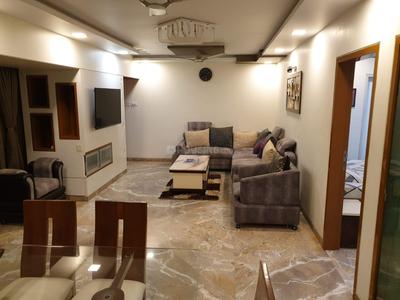 Hall Image of 1775 Sq.ft 3 BHK Apartment / Flat for rent in Sea Breeze Tower, Sector 16 A Navi Mumbai for Rs. 95000