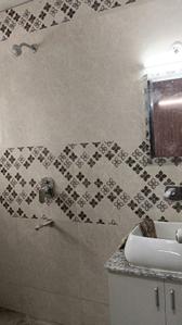 Bathroom Image of 400 Sq.ft 1 RK Builder Floor for rent in Sector 15 Gurgaon for Rs. 18000