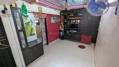 Living Room Image of 619 Sq.ft 1 BHK Apartment / Flat for sale in Shree Vastupurti Hill View Complex, Adai Navi Mumbai for Rs. 3700000