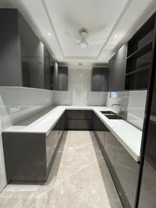 Kitchen Image of 2000 Sq.ft 3 BHK Builder Floor for sale in Kirti Nagar New Delhi for Rs. 31500000