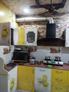 Kitchen Image of 1170 Sq.ft 3 BHK Apartment / Flat for sale in New Laxmi Laxmi Green City, Risali Bhilai for Rs. 3600000