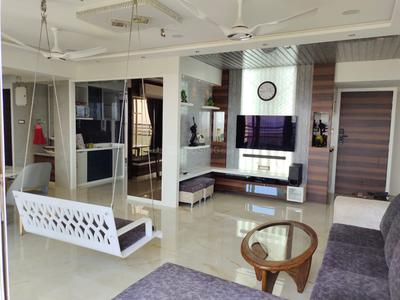 Hall Image of 2060 Sq.ft 3 BHK Apartment / Flat for sale in Satyam Imperial Heights, Ghansoli Navi Mumbai for Rs. 43800000