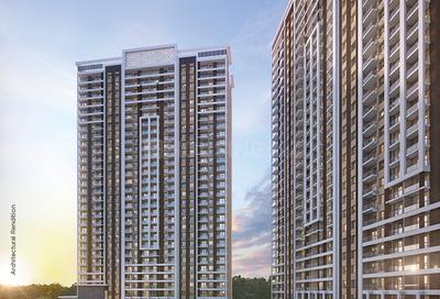 Image of 1134 Sq.ft 2 BHK Apartment / Flat for sale in Nyati Esteban II, Undri, Pune for Rs. 7980000