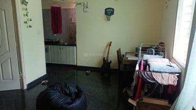 Living Room Image of 750 Sq.ft 1 BHK Builder Floor for rent in Hennur Bengaluru for Rs. 18000