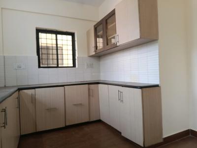 Kitchen Image of 1500 Sq.ft 3 BHK Apartment / Flat for rent in Hebbal Bengaluru for Rs. 32000
