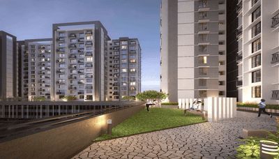 Image of 947 Sq.ft 2 BHK Apartment / Flat for sale in Mahindra Happinest Tathawade, Tathawade, Pune for Rs. 5400000
