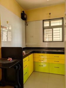 Kitchen Image of 850 Sq.ft 2 BHK Apartment / Flat for rent in Amit Astonia Classic, Undri Pune for Rs. 19000