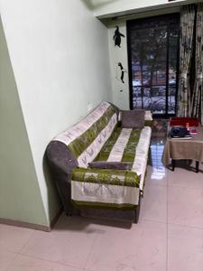 Bedroom Image of 550 Sq.ft 1 BHK Apartment / Flat for rent in Hareshwar Paradise, Dahisar West Mumbai for Rs. 35000