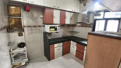 Kitchen Image of 900 Sq.ft 2 BHK Apartment / Flat for rent in Virat Tower, Kalwa Thane for Rs. 35000