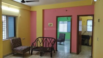 Living Room Image of 990 Sq.ft 2 BHK Apartment / Flat for rent in VIP Nagar Kolkata for Rs. 20000