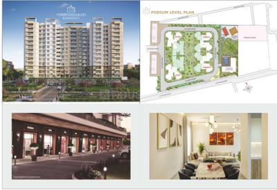 Image of 1200 Sq.ft 3 BHK Apartment / Flat for sale in Sanskruti Vishwabharti Residency, Manewada, Nagpur for Rs. 11000000