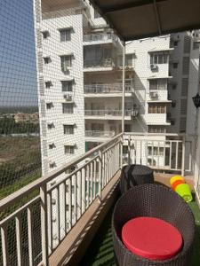 Balcony Image of 2700 Sq.ft 4 BHK Apartment / Flat for rent in Adani Water Lily Ph 2 Towers C1 C2 C3 C4, Shantigram Ahmedabad for Rs. 80000