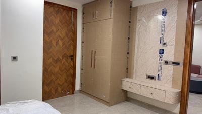 Bedroom Image of 750 Sq.ft 1 BHK Builder Floor for rent in Sector 57 Gurgaon for Rs. 37000