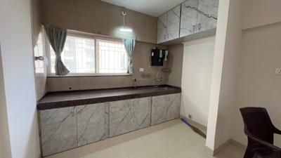 Kitchen Image of 420 Sq.ft 1 BHK Apartment / Flat for rent in Kharadi Pune for Rs. 17000