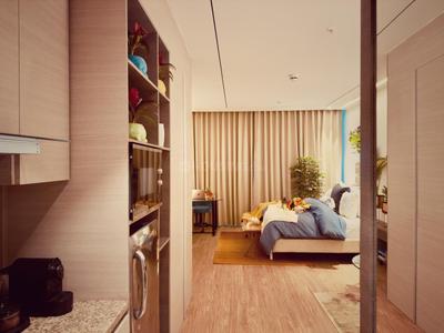 Bedroom Image of 772 Sq.ft 1 RK Studio for rent in AIPL Joy Street, Sector 66 Gurgaon for Rs. 52000