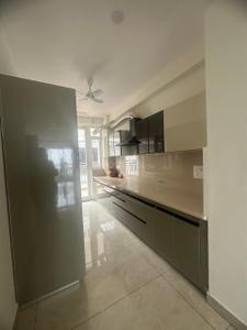 Kitchen Image of 1550 Sq.ft 3 BHK Apartment / Flat for rent in Golden Era Homes, Nagla Zirakpur for Rs. 26000