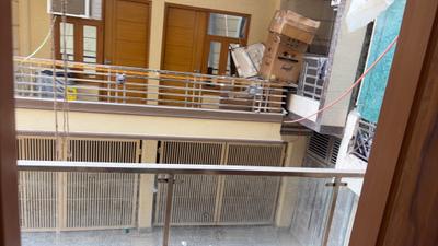 Balcony Image of 1350 Sq.ft 3 BHK Builder Floor for rent in Rajpur New Delhi for Rs. 24999