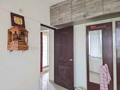 Bedroom Image of 845 Sq.ft 1.5 BHK Apartment / Flat for rent in Anshul Kanvas, Wagholi Pune for Rs. 22000