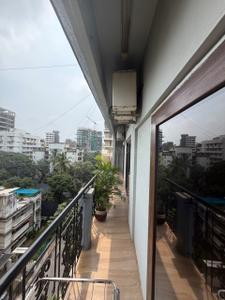 Balcony Image of 1500 Sq.ft 3 BHK Apartment / Flat for sale in Khar West Mumbai for Rs. 72500000