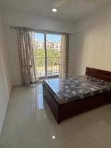 Bedroom Image of 1550 Sq.ft 3 BHK Apartment / Flat for rent in Park Royale, Rahatani Pune for Rs. 45000