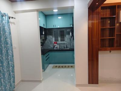 Kitchen Image of 1250 Sq.ft 2 BHK Builder Floor for rent in Mahadevapura Bengaluru for Rs. 56999