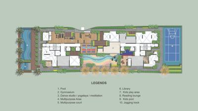 Floor Plan Image of 667 Sq.ft 1 BHK Apartment / Flat for sale in Aikya Roots, Vikhroli West Mumbai for Rs. 12100000