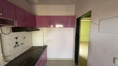 Kitchen Image of 600 Sq.ft 1 BHK Apartment / Flat for sale in Sukur Enclave A, Kasarvadavali Thane for Rs. 6000000