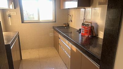 Kitchen Image of 550 Sq.ft 1 BHK Apartment / Flat for sale in Veena Senterio, Chembur Mumbai for Rs. 11500000
