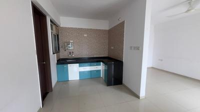 Kitchen Image of 850 Sq.ft 2 BHK Apartment / Flat for rent in Gagan Micasaa, Wagholi Pune for Rs. 20000