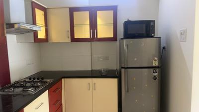 Kitchen Image of 1200 Sq.ft 2 BHK Apartment / Flat for rent in Vishrantwadi Pune for Rs. 38500