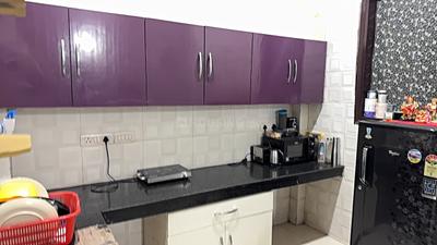 Kitchen Image of 720 Sq.ft 1 BHK Apartment / Flat for rent in Sushant Lok Phase 1 Gurgaon for Rs. 27000