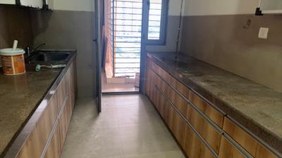 Kitchen Image of 1420 Sq.ft 3 BHK Apartment / Flat for rent in Thane West Thane for Rs. 72000