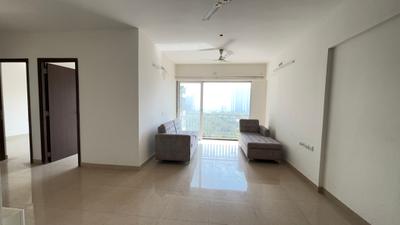 Living Room Image of 1000 Sq.ft 3 BHK Apartment / Flat for rent in Wadhwa Platina, Thane West Thane for Rs. 45000