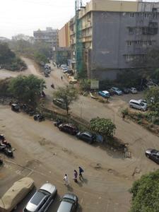 Balcony Image of 560 Sq.ft 1 BHK Apartment / Flat for sale in Royal Palms Diamond Isle Phase 1, Goregaon East Mumbai for Rs. 4800000