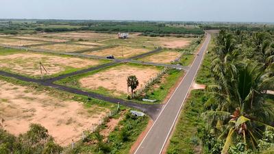 Image of 600 Sq.ft Residential Plot / Land for sale in Pillayarpatti Layout, Thanjavur for Rs. 495000
