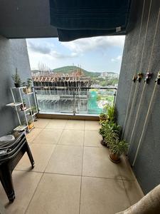 Balcony Image of 1060 Sq.ft 2 BHK Apartment / Flat for rent in Pashan Pune for Rs. 35000
