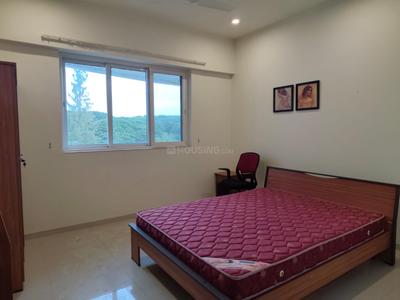 Bedroom Image of 1750 Sq.ft 3 BHK Apartment / Flat for rent in Asset Green Ford, Aluva Kochi for Rs. 40000