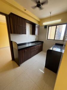 Kitchen Image of 630 Sq.ft 1 BHK Apartment / Flat for sale in Vishesh Balaji Symphony Wing I to K, Shilottar Raichur Navi Mumbai for Rs. 5000000