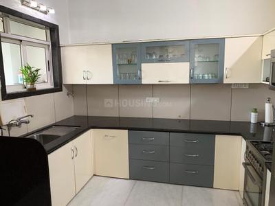 Kitchen Image of 2100 Sq.ft 3 BHK Penthouse for rent in Marvel Enigma, Kharadi Pune for Rs. 95000