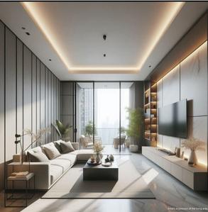 Hall Image of 1142 Sq.ft 3 BHK Apartment / Flat for sale in Ghatkopar East Mumbai for Rs. 38800000