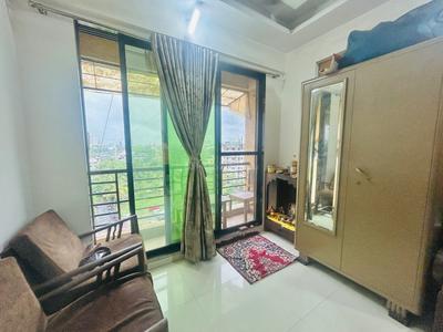 Bedroom Image of 675 Sq.ft 1 BHK Apartment / Flat for rent in Thakurli Thane for Rs. 15000
