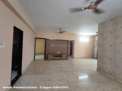 Hall Image of 1550 Sq.ft 3 BHK Apartment / Flat for rent in Ganges Sky, Shibpur Howrah for Rs. 38000