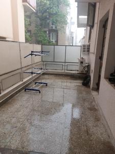 Balcony Image of 350 Sq.ft 1 RK Builder Floor for rent in Green Park Extension New Delhi for Rs. 33000