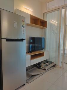 Kitchen Image of 501 Sq.ft 1 BHK Apartment / Flat for rent in L And T Raintree Boulevard, Sahakara Nagar Bengaluru for Rs. 48000